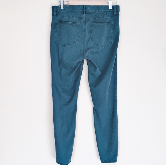 LOFT Skinny Pants - Dark Green - Picture 3 of 5